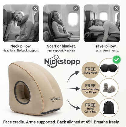 Nickstopp™ Reisekissen – Schlaf im Sitzen