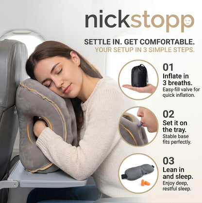 Nickstopp™ Reisekissen – Schlaf im Sitzen